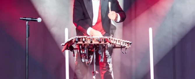 Dirk Scheffel am Xylophon